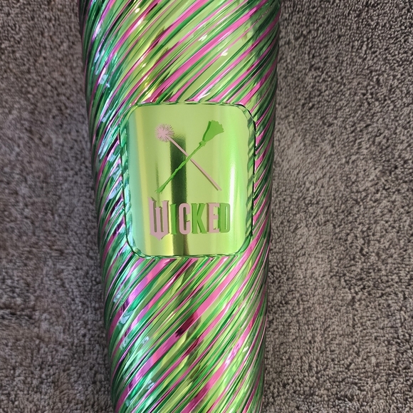 Starbucks X Wicked Target Exclusive Pink and Green Spiral NWT Same Day Ship - Picture 2 of 4